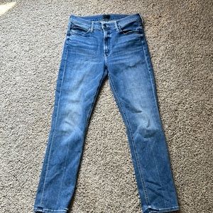 Mother mid rise dazzler ankle